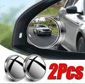 Car Convex Side Mirror Set 2pcs Glass Durable