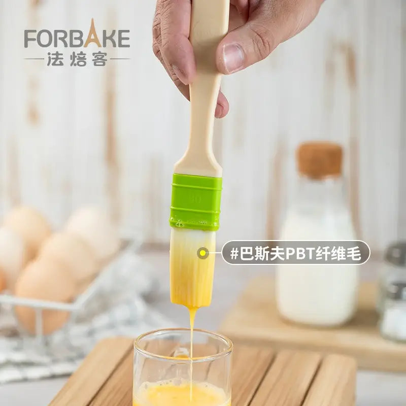 Pine Wood Brush for Mooncakes Egg Wash BBQ
