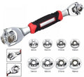 Stainless Steel Wrench Red Black Ergonomic Handle