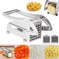 Stainless Steel Potato Fry Cutter 7.5cm Easy Clean Durable