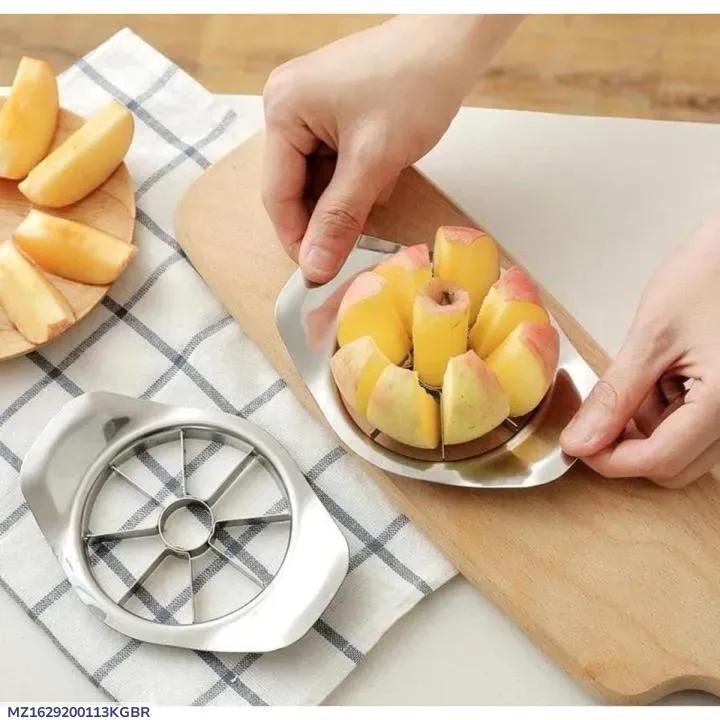 Stainless Steel Manual Fruit Press Cutter for Easy Slicing