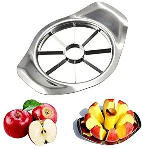 Stainless Steel Manual Fruit Press Cutter for Easy Slicing