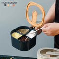 Stylish 4-Compartment Spice Box for Pakistani Kitchens
