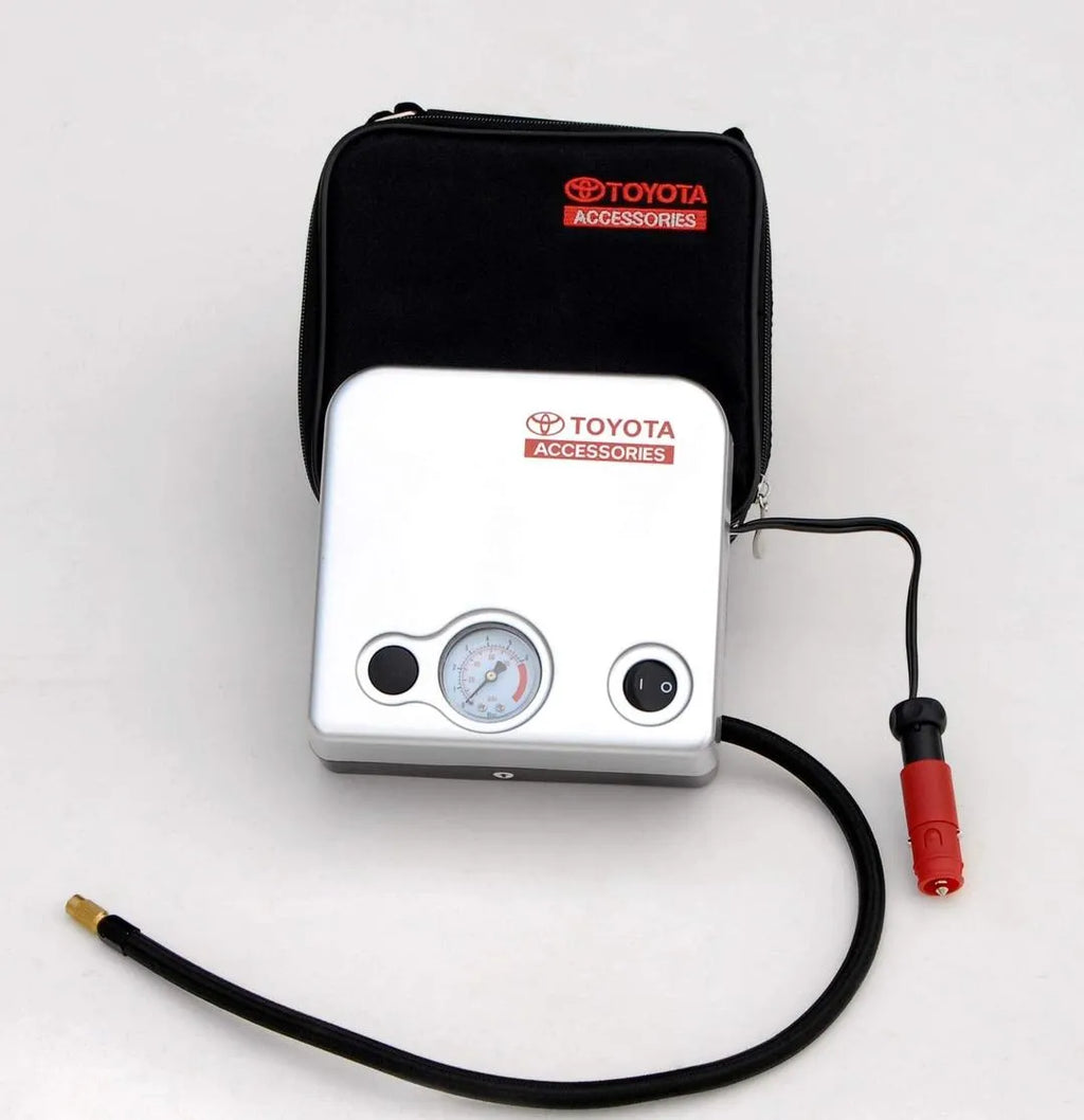 Toyota Air Pressure Inflator Silver 80PSI Portable
