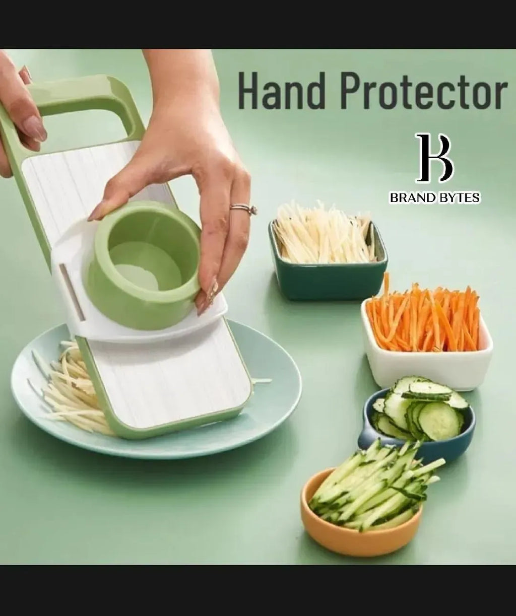 Multi-Blade Vegetable Slicer with ABS Plastic Handle
