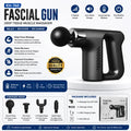 KH-740 Fascia Gun Portable Deep Tissue Massage Gun | Rechargeable Muscle Massager with Multiple Speed Levels
