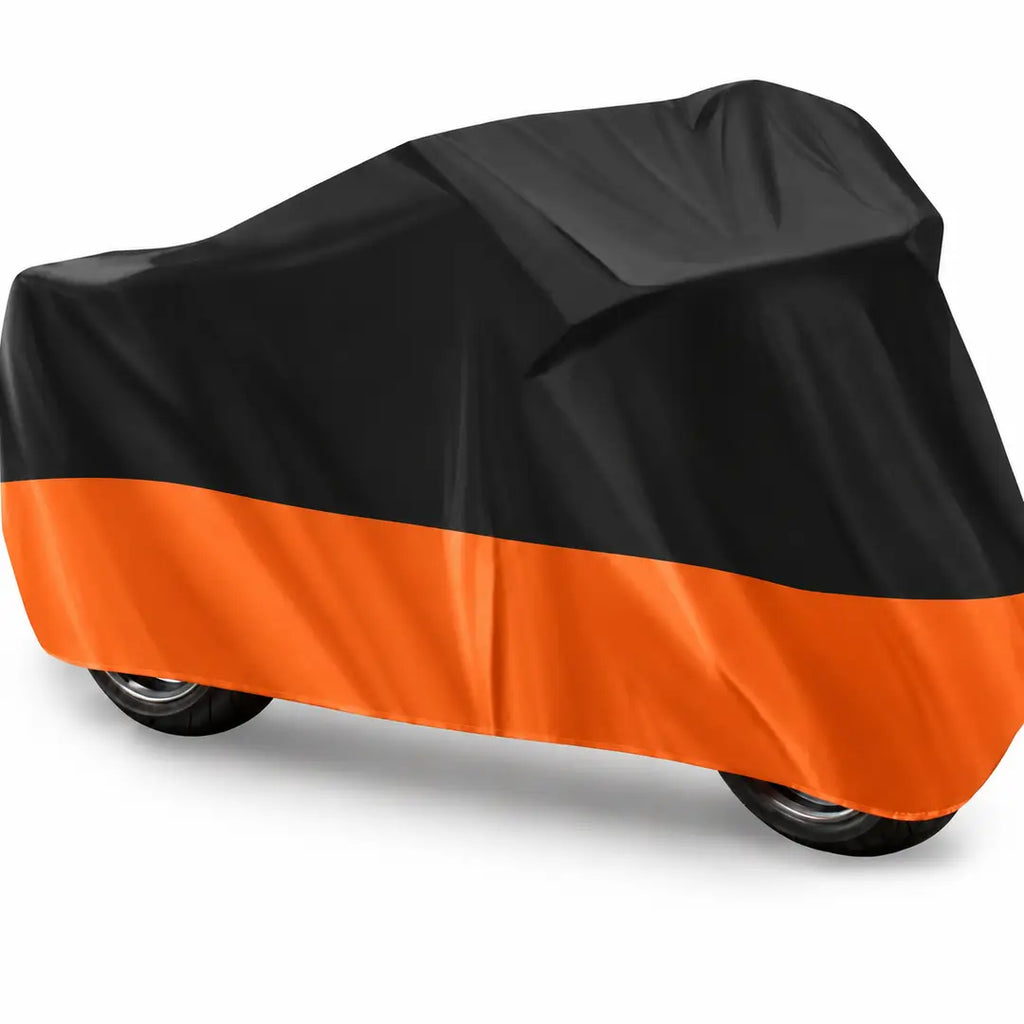 Bike Cover Waterproof Universal for 70cc & 125cc Motorcycles – Dustproof, Rainproof, UV Protection, Scratch Resistant, (Random Color)