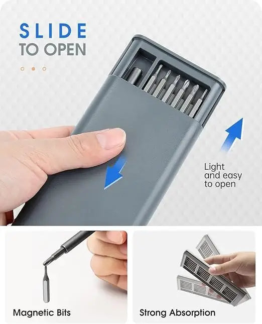 25 in 1 Magnetic Precision Screwdriver Set | Multi-Function Repair Tool Kit for Mobile, Laptop, Watch, Glasses & Electronics | Professional Precision Kit for Repairing | 24 in 1 Screwdriver Kit