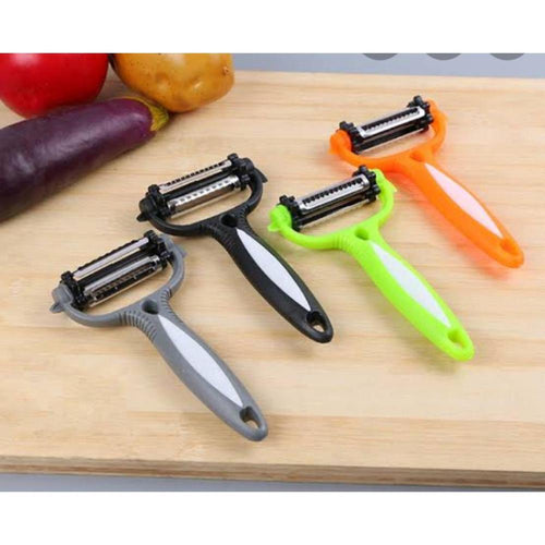 3-in-1 Stainless Steel Vegetable Peeler Set