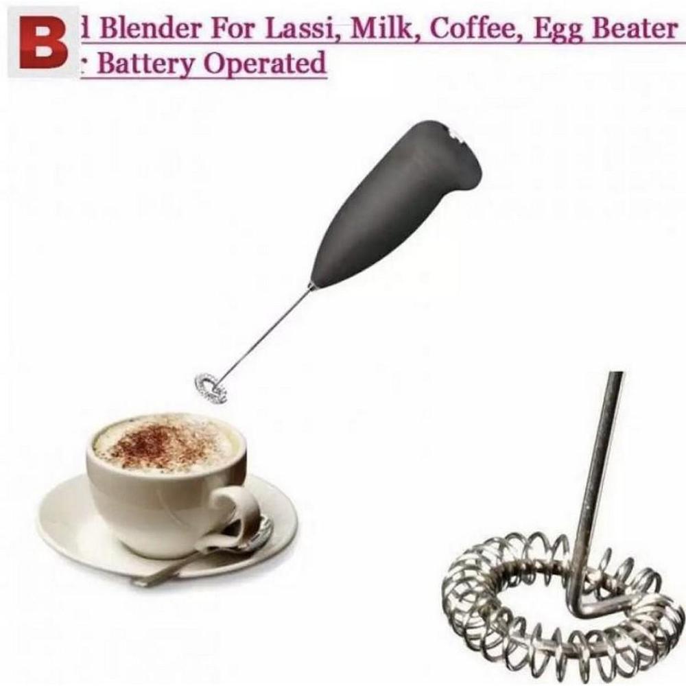 Battery Operated Coffee Blender Mixer for Lassi, Milk, Coffee, Egg Beater