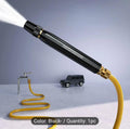 Adjustable Spray Car Wash Head Black Plastic
