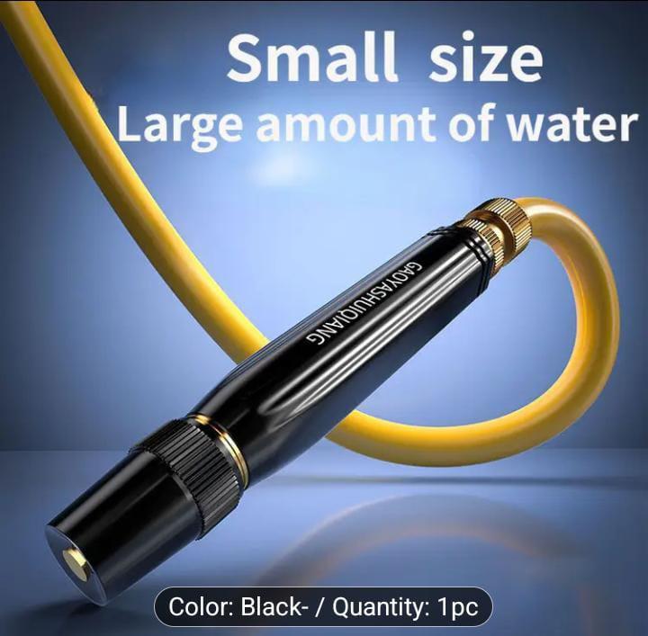 Adjustable Spray Car Wash Head Black Plastic