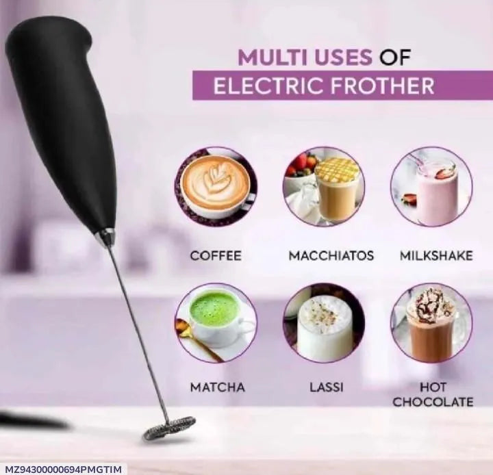 Electric Frother for Coffee, Macchiato, Hot Chocolate