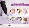 Electric Frother for Coffee, Macchiato, Hot Chocolate
